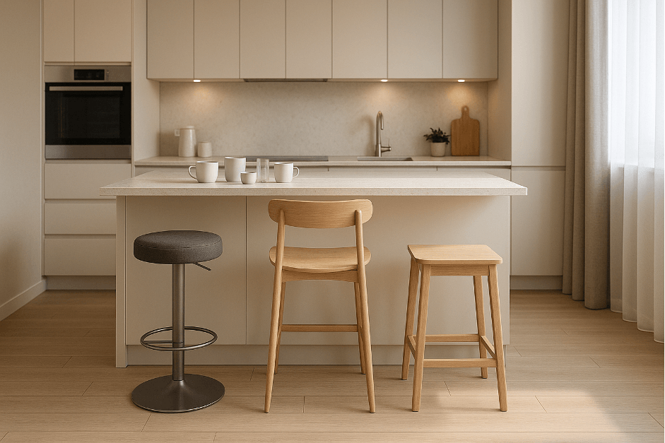 Как выбрать барный стул для кухни