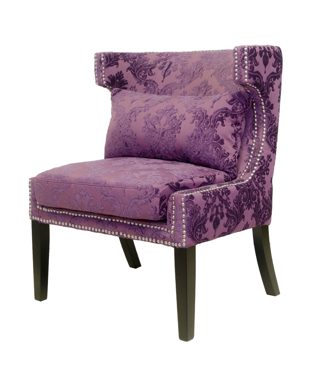 Мягкое полукресло с подлокотниками Suza Violet в интернет-магазине в Москве Мягкое полукресло с подлокотниками Suza Violet в интернет-магазине