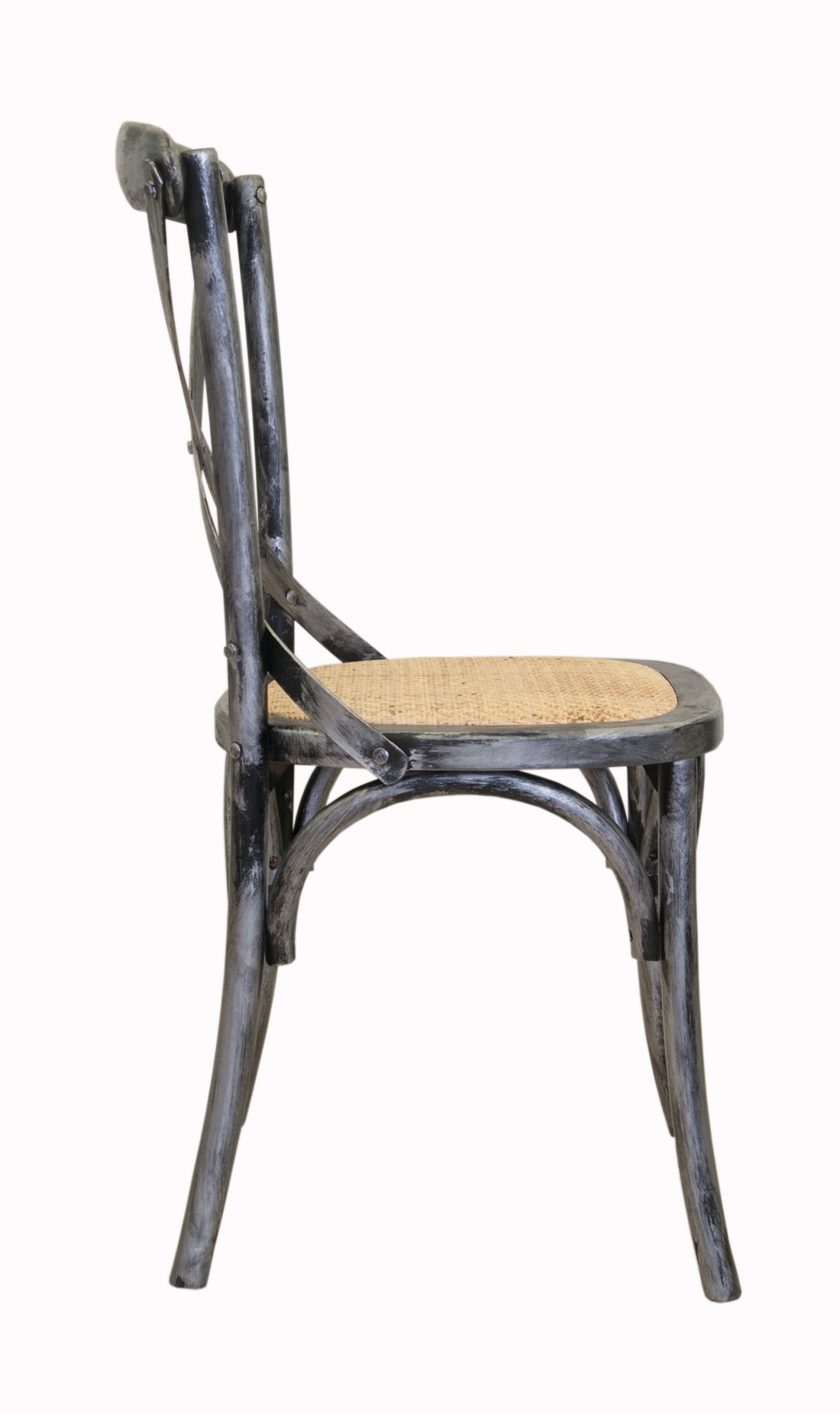 купить Стул Cross Back Silver