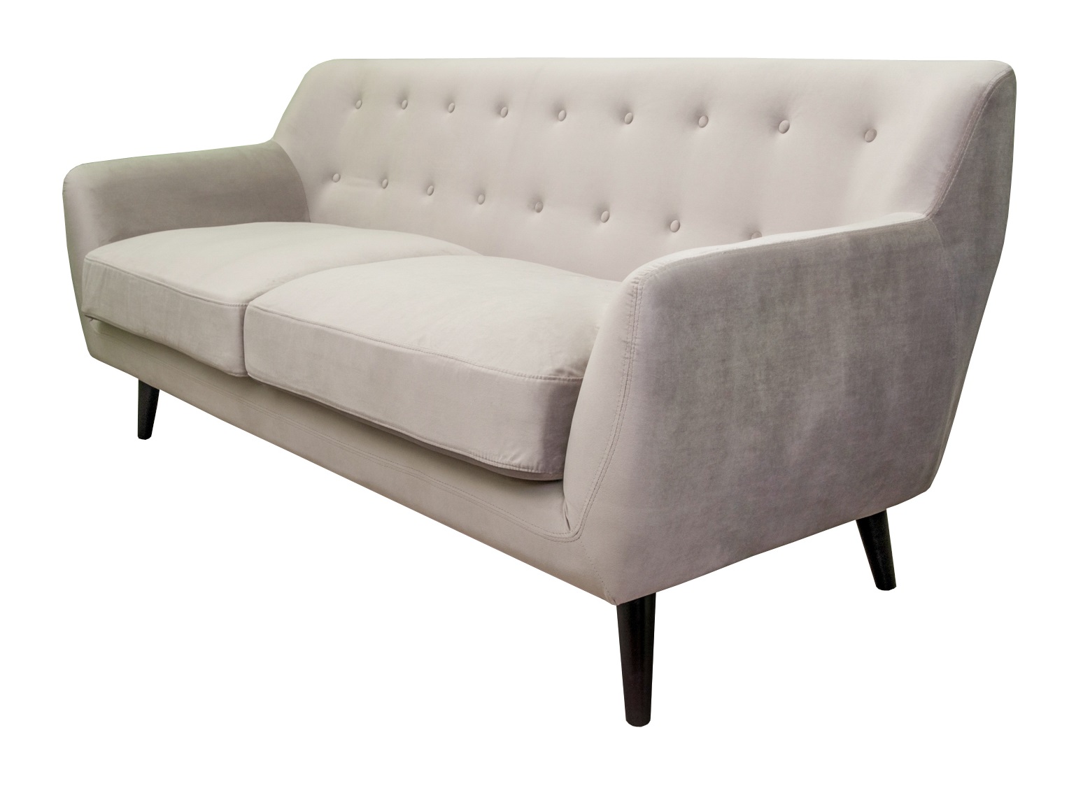 купить Диван с мягкими подлокотниками Albert 3 розовый