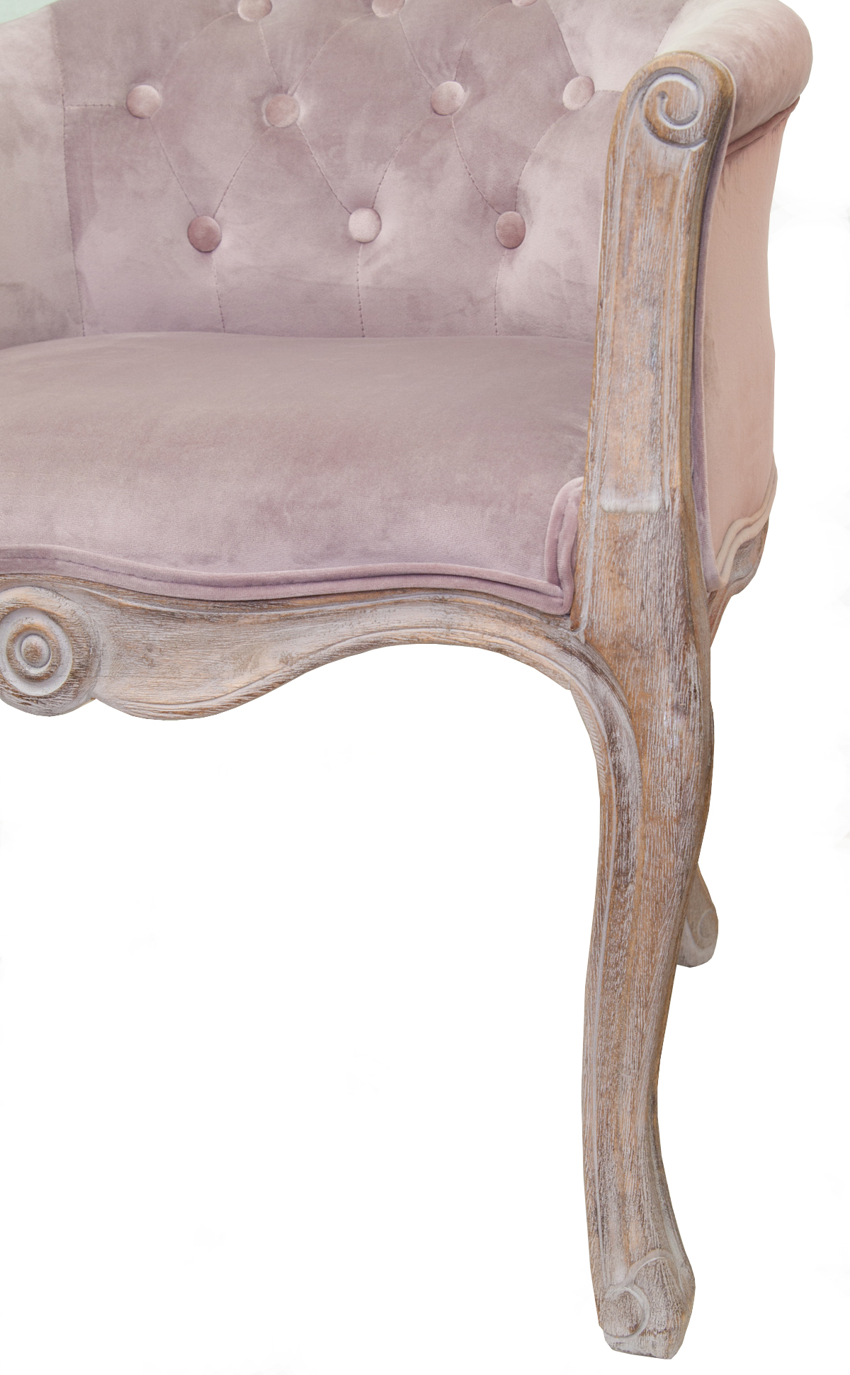 фото Низкое кресло Kandy Pink Velvet