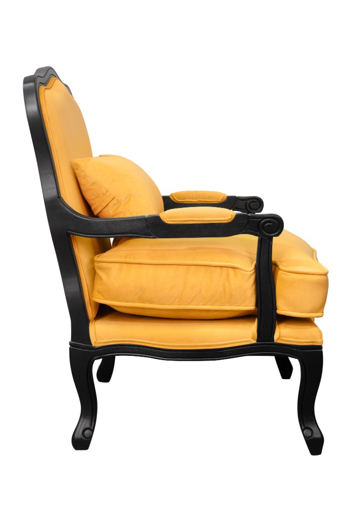 заказать Мягкое кресло ретро Nitro Yellow V2