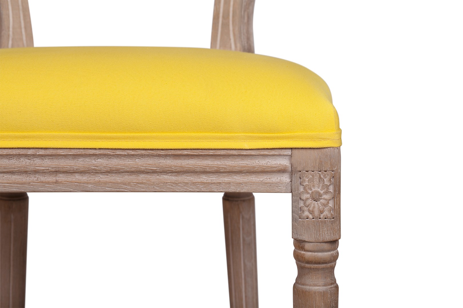 фото Стул Volker Oak Yellow в интерьере