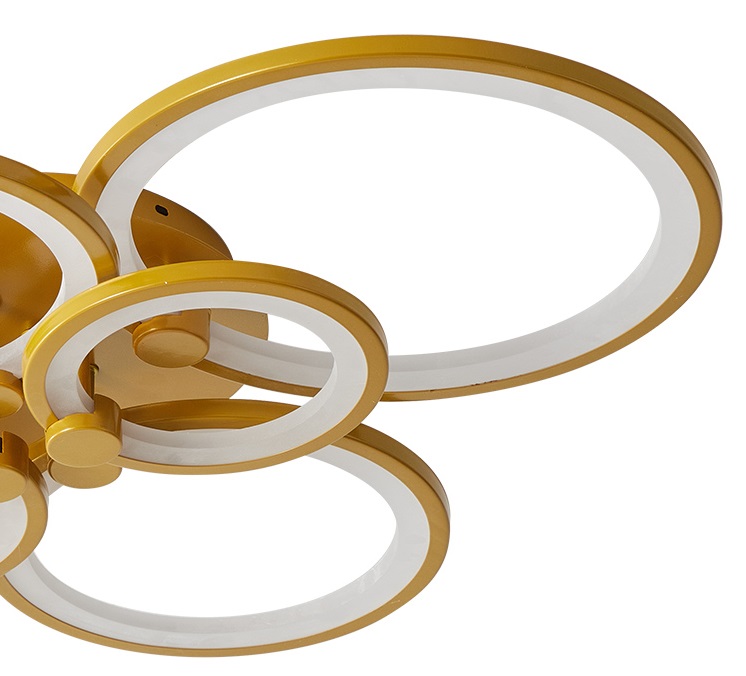 купить Люстра Oris 6 rings gold