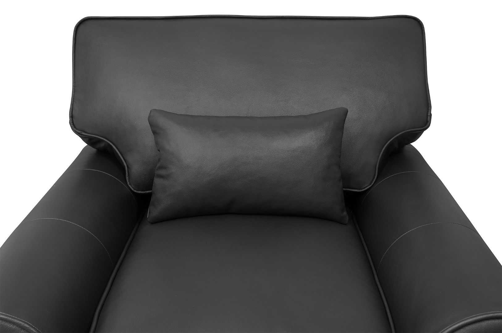 фото Кожаное кресло Todes dark brown