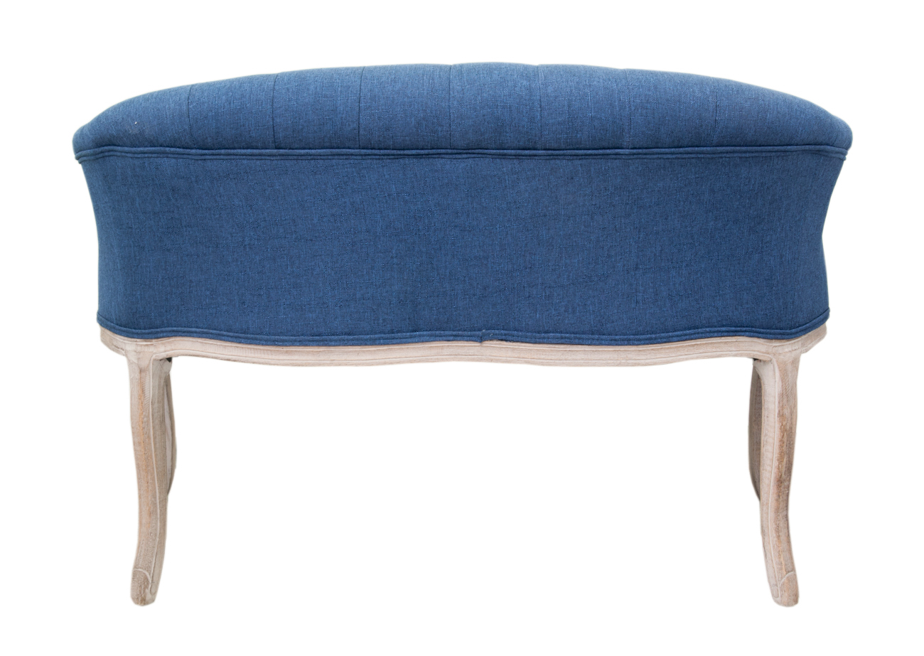 купить Диван французский стиль Kandy Double Blue светло серый