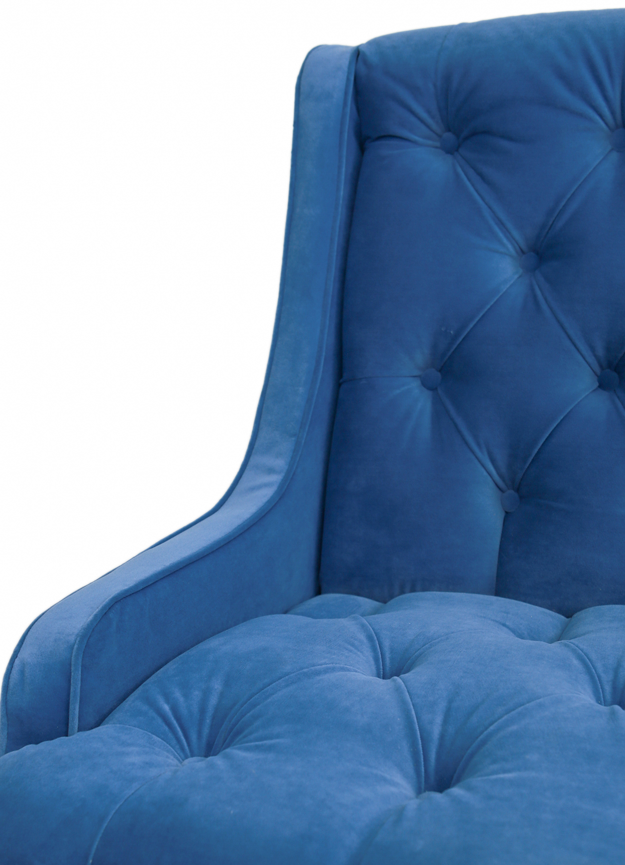 фото Прямой двухместный американский диван Sommet синий в Москве фото Прямой двухместный американский диван Sommet синий