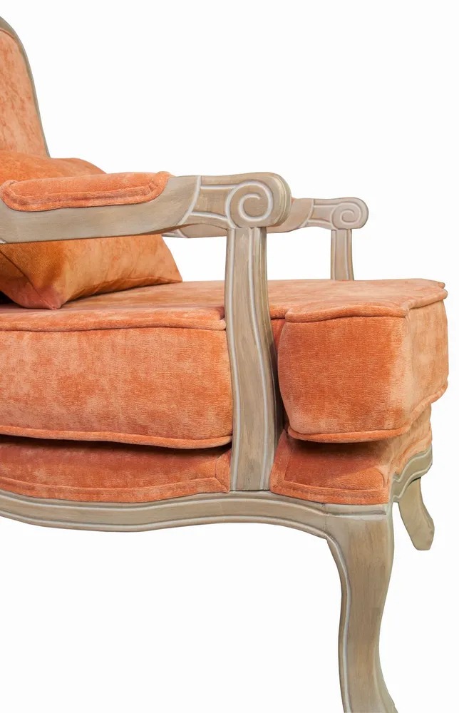 фото Мягкое полукресло с подлокотниками Nitro Orange в Москве фото Мягкое полукресло с подлокотниками Nitro Orange