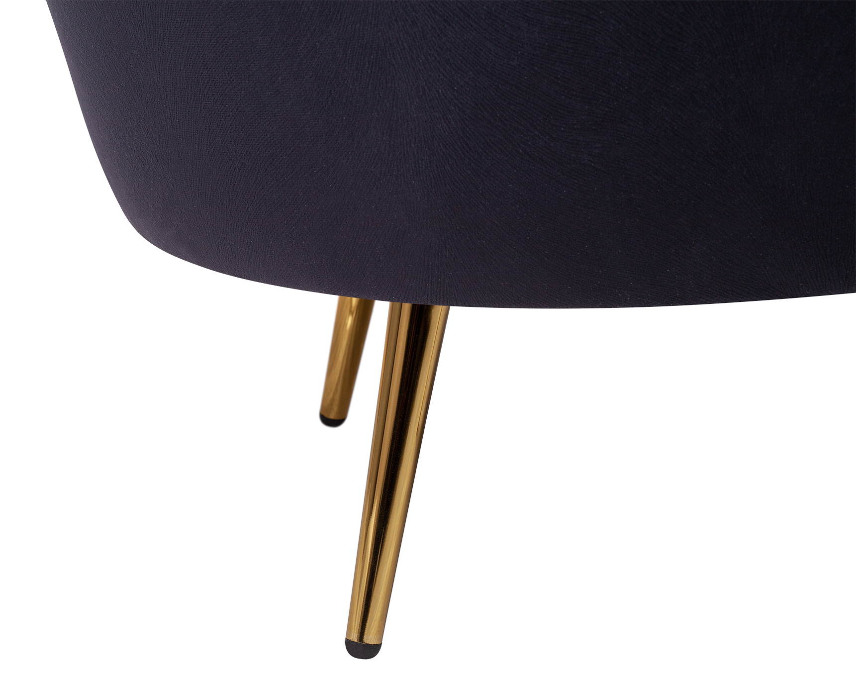 фото Низкое кресло ракушка Pearl Black в интерьере