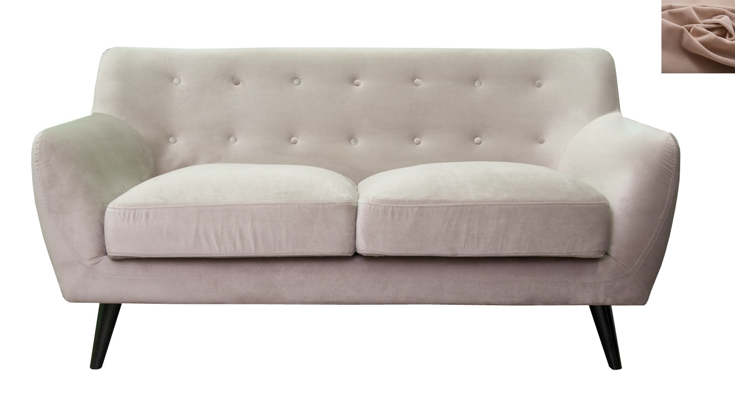 красивый Мягкий диван Albert 7 цвет коричневый ширина 190 см в интернет-магазине в Санкт-Петербурге