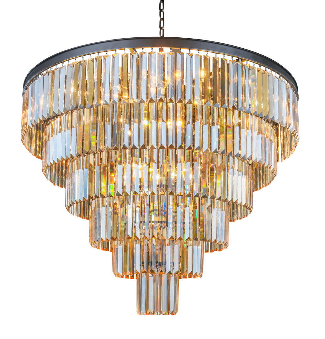 купить Люстра Odeon 6 Rings Amber в Москве купить Люстра Odeon 6 Rings Amber