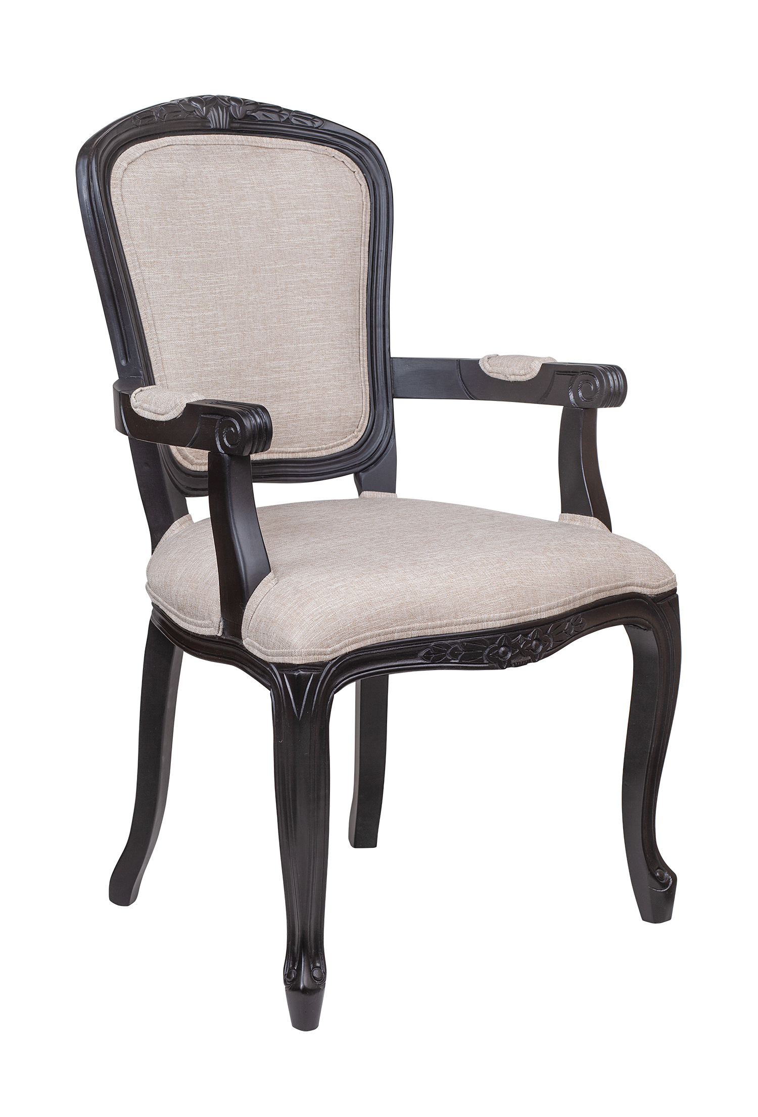 купить Мягкий стул с подлокотниками Gran Arm Beige V2 в Москве купить Мягкий стул с подлокотниками Gran Arm Beige V2