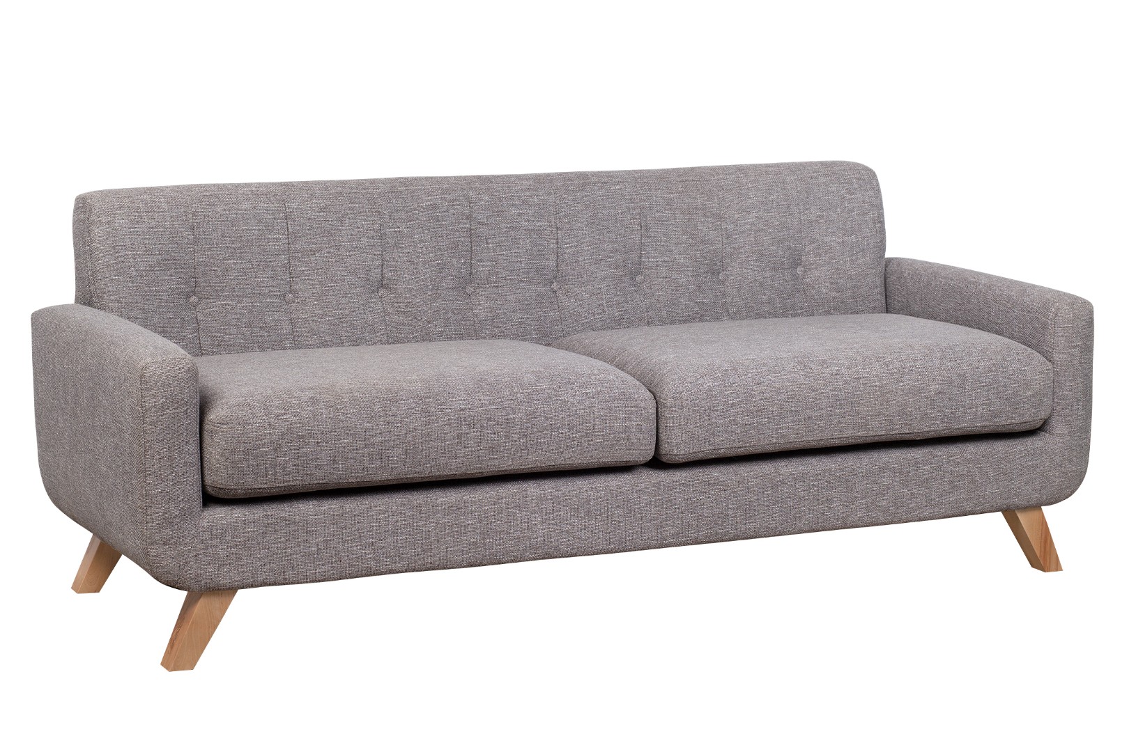 купить Диван скандинавский на ножках Uter серый в Москве купить Диван скандинавский на ножках Uter серый