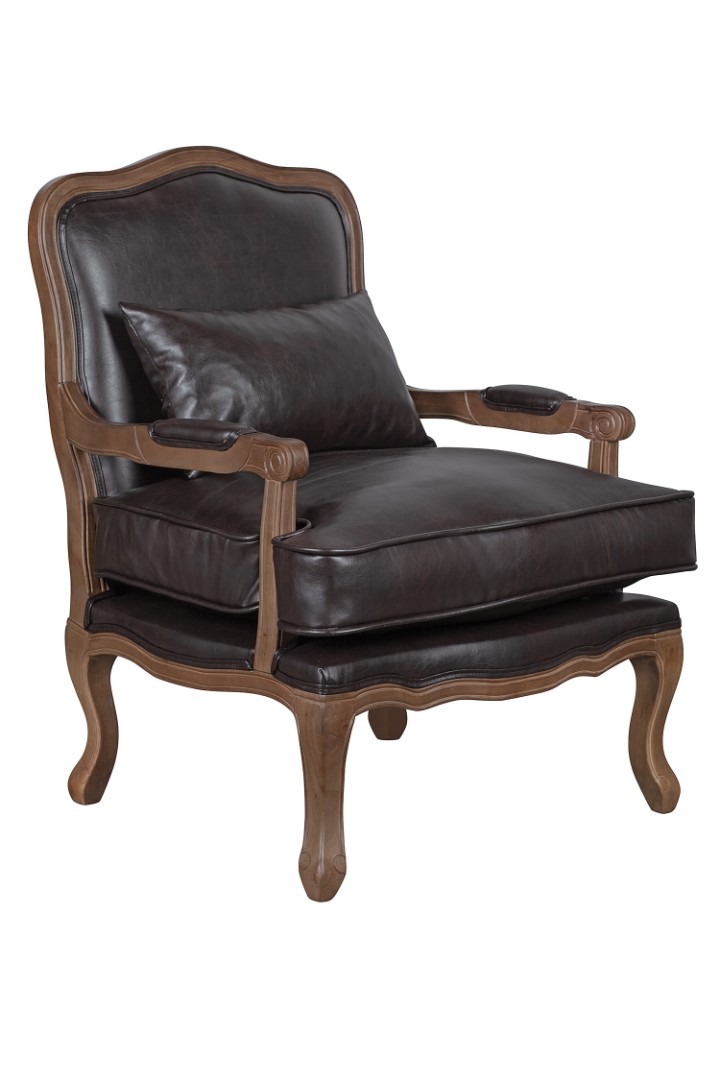 купить Мягкое полукресло с подлокотниками Nitro Brown в Москве купить Мягкое полукресло с подлокотниками Nitro Brown