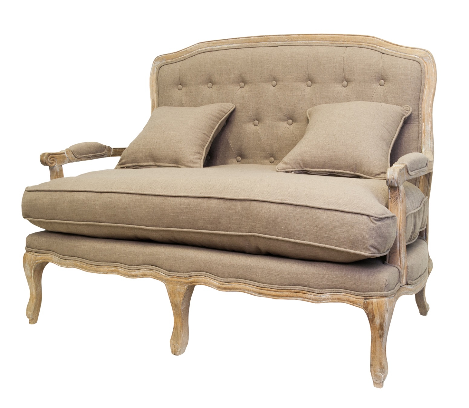 купить Дизайнерский двухместный диван Yareli Brown в Москве купить Дизайнерский двухместный диван Yareli Brown