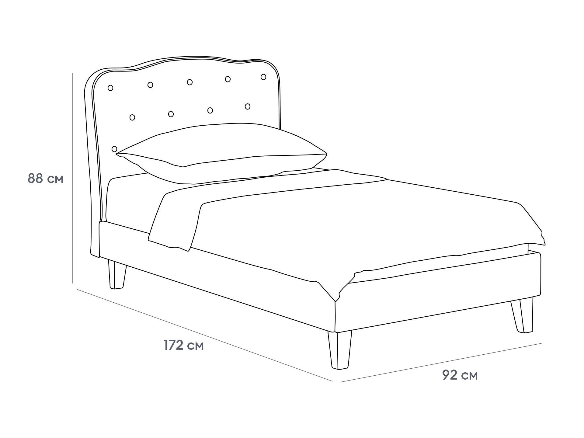 заказать Кровать Candy в интернет-магазине