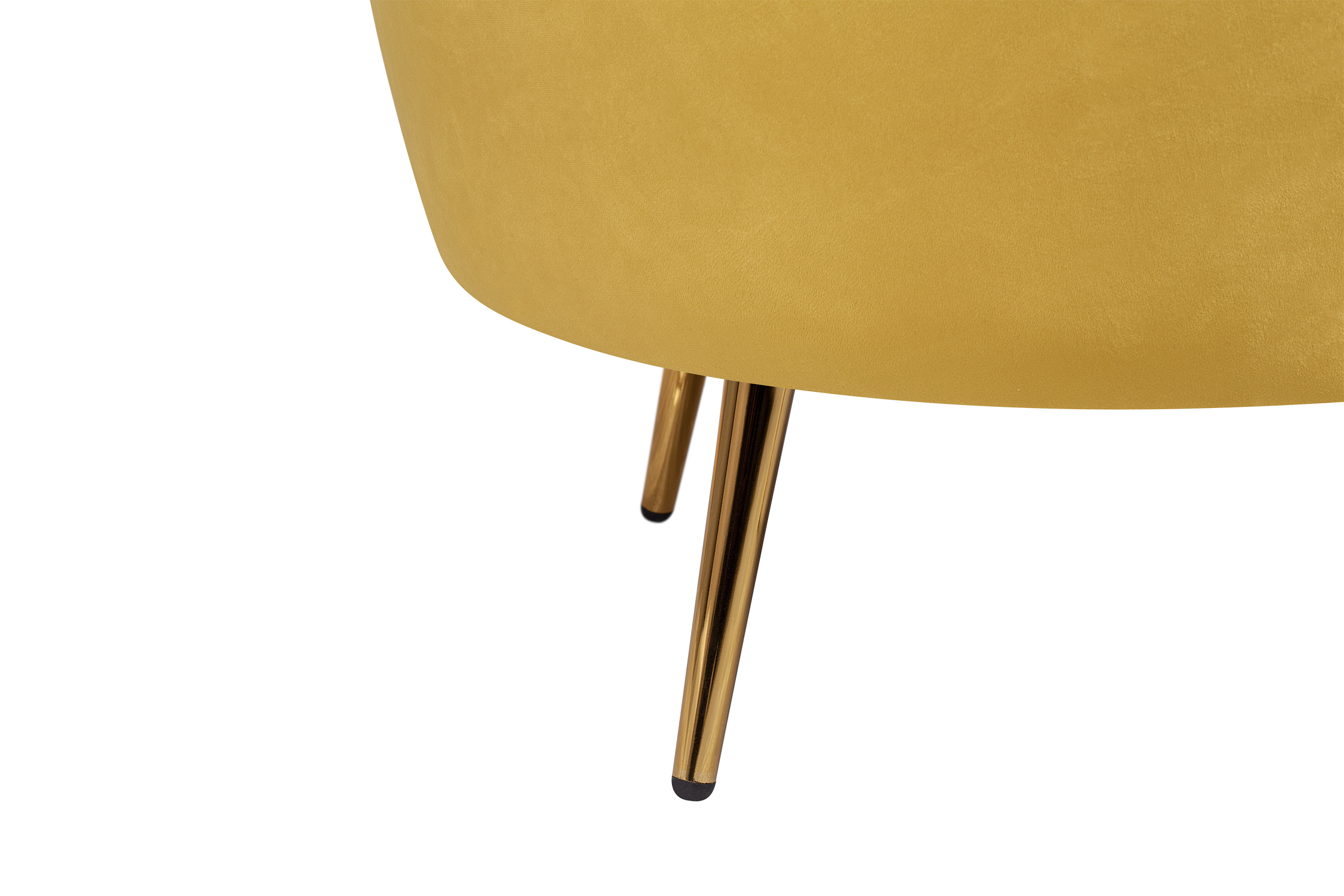 фото Низкое кресло Pearl Yellow в интерьере