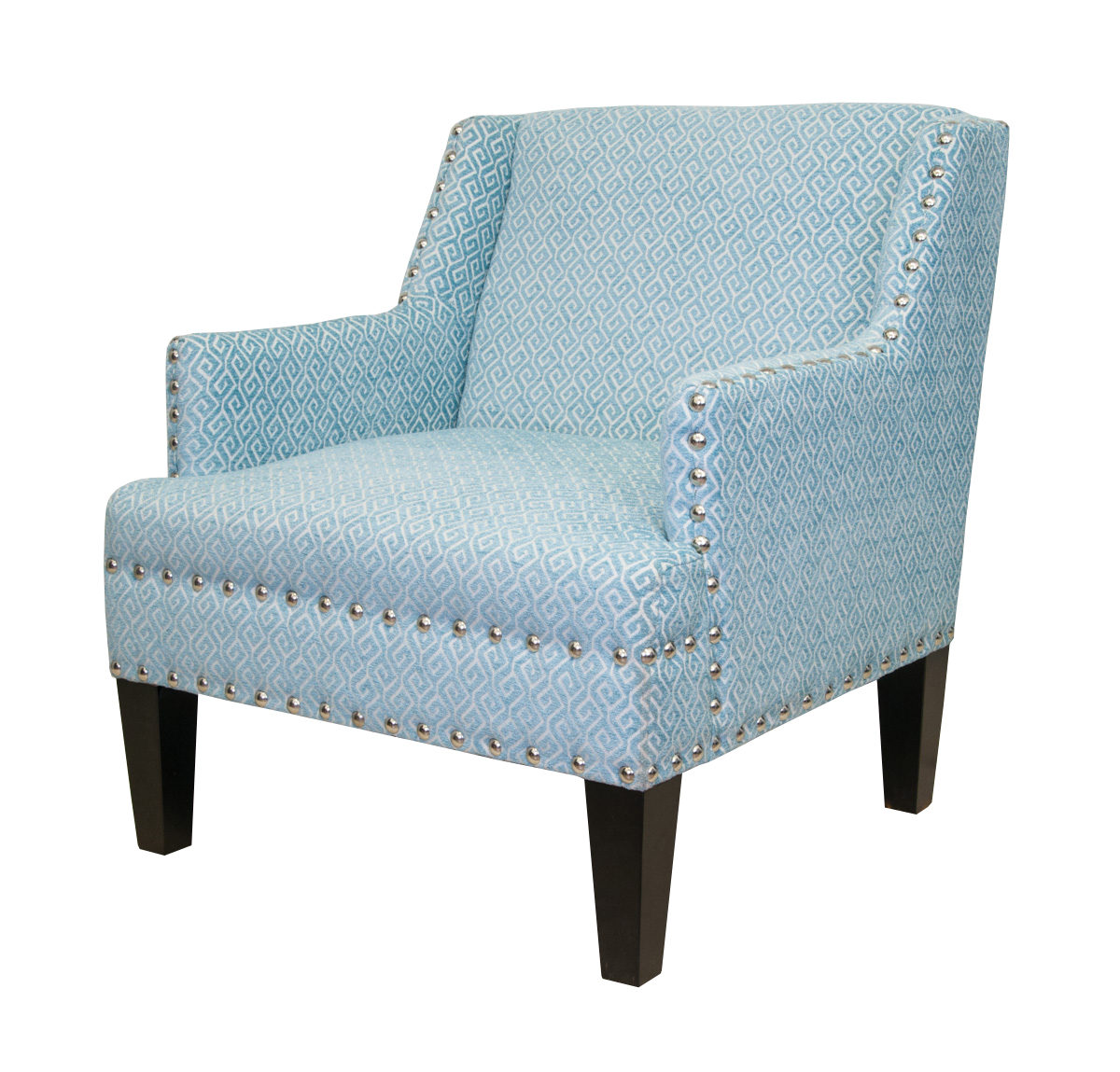 Мягкое полукресло с подлокотниками Mart Blue в интернет-магазине