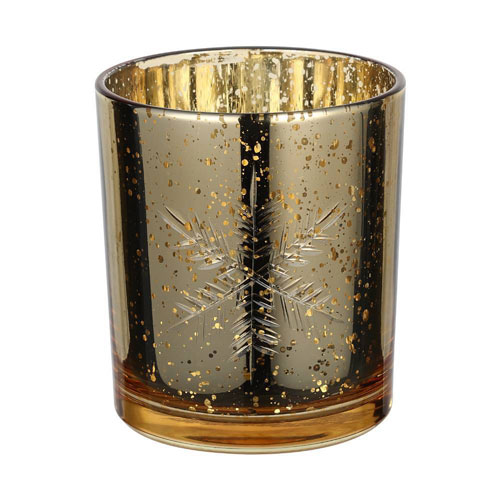 422499 Подсвечник рождественский LUKUT, стекло/золото, 88?100х88 мм в Санкт-Петербурге 422499 Подсвечник рождественский LUKUT, стекло/золото, 88?100х88 мм