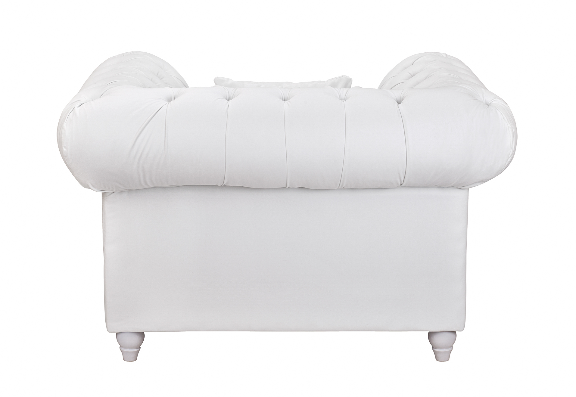 Низкое кресло Dasen White в интерьере в Санкт-Петербурге