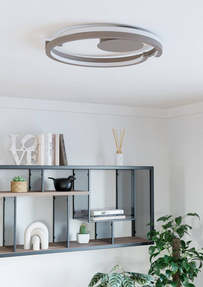 купить 901823 Светодиодный настенно-потолочный светильник с регулировкой цветовой температуры MEZZOMONTE, 40W(LED), 2700-6500K, 3200lm, алюминий, сталь, песо в Москве купить 901823 Светодиодный настенно-потолочный светильник с регулировкой цветовой температуры MEZZOMONTE, 40W(LED), 2700-6500K, 3200lm, алюминий, сталь, песо