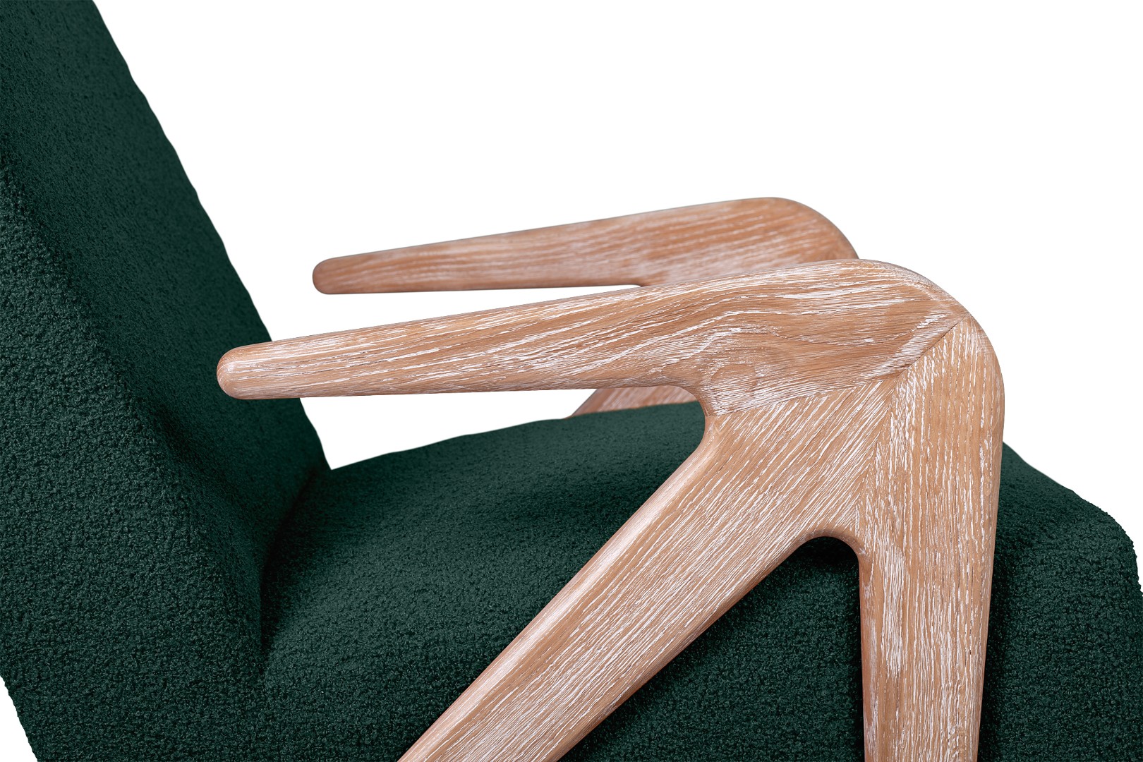 Кресло с пуфом Arrow Oak в интерьере