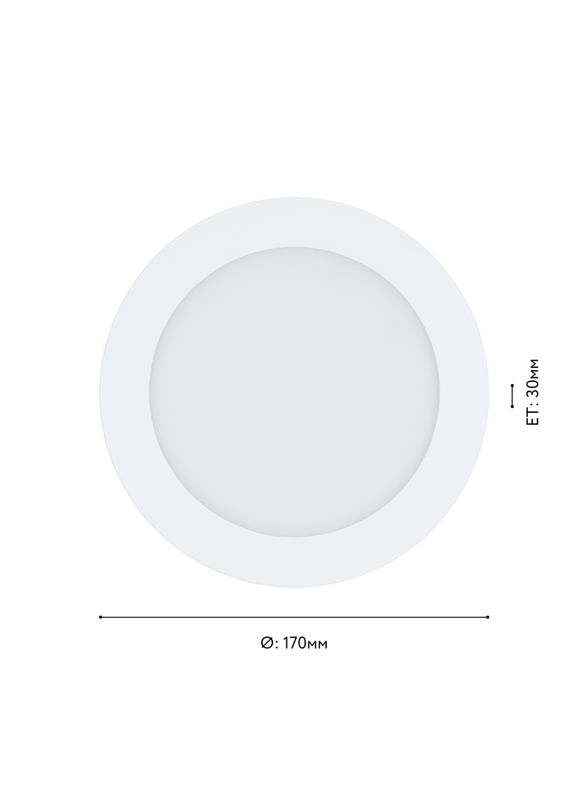 64612 Светодиодный встраиваемый светильник FUEVA 1 PRO, 10,5W(LED) в интернет-магазине