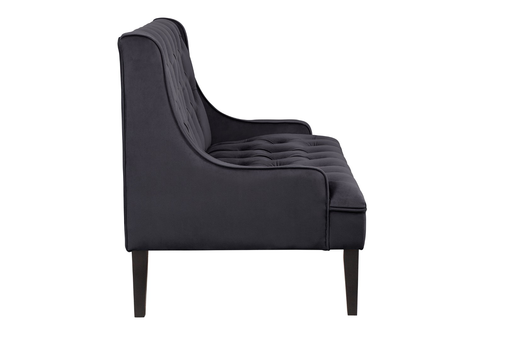 заказать Прямой двухместный американский диван Sommet черный в Москве заказать Прямой двухместный американский диван Sommet черный