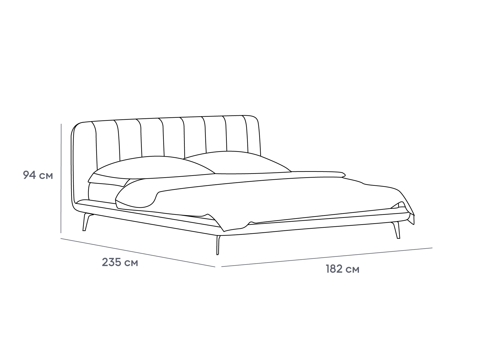 фото Кровать Amsterdam в интерьере в Москве фото Кровать Amsterdam в интерьере