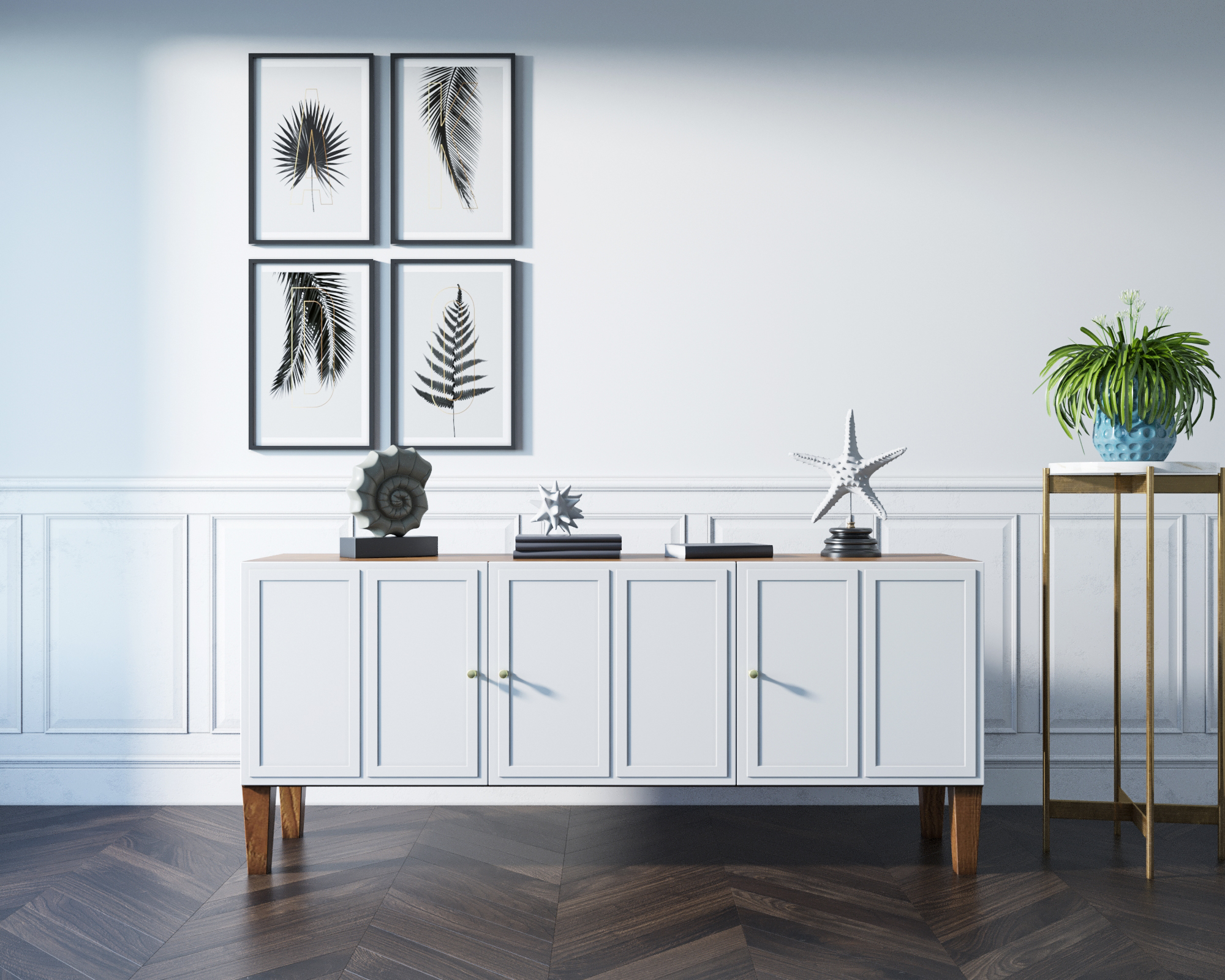 Комод "Andersen" большой арт AN02WH в интернет-магазине в Москве Комод "Andersen" большой арт AN02WH в интернет-магазине