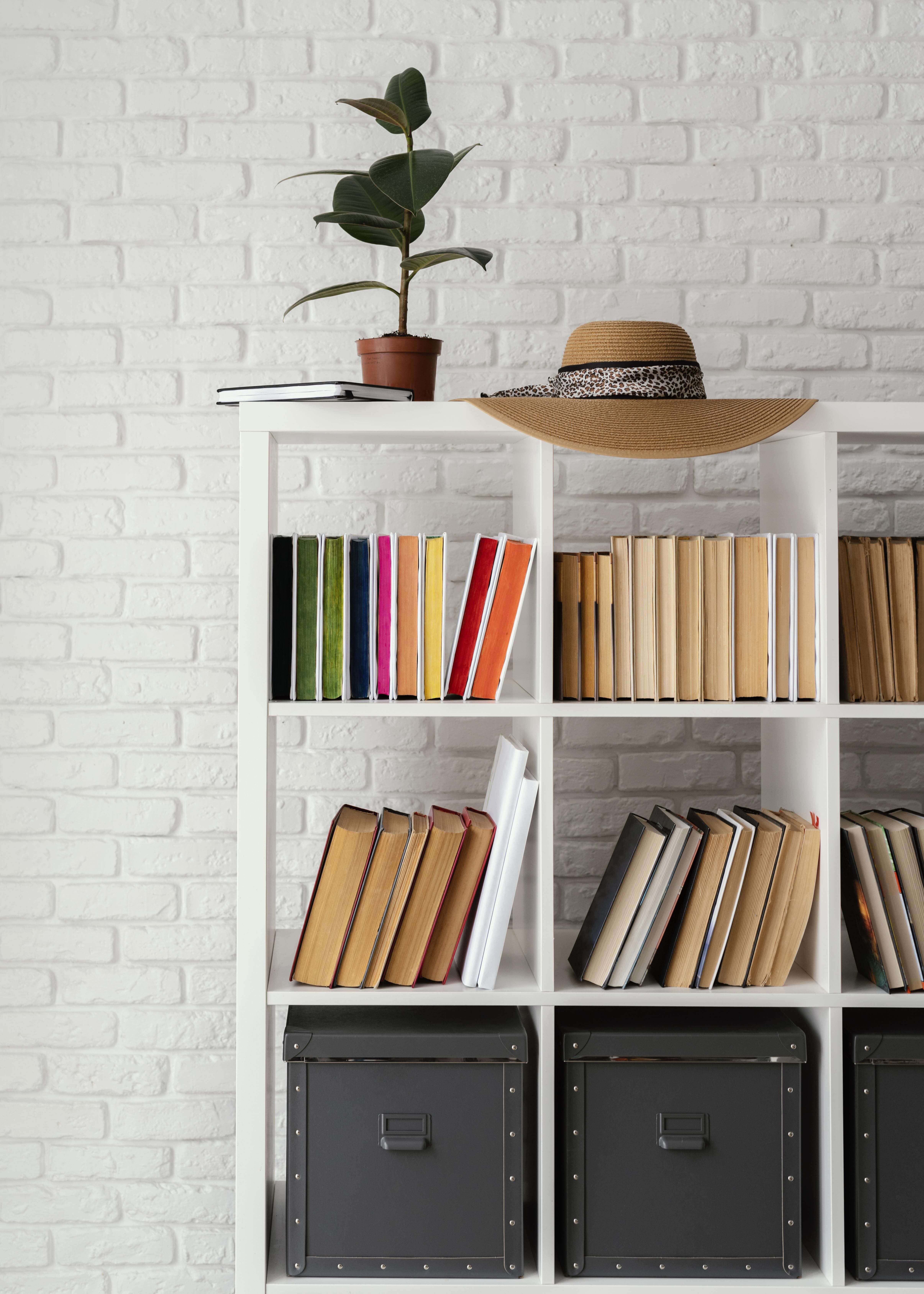 Книжные шкафы в интерьере