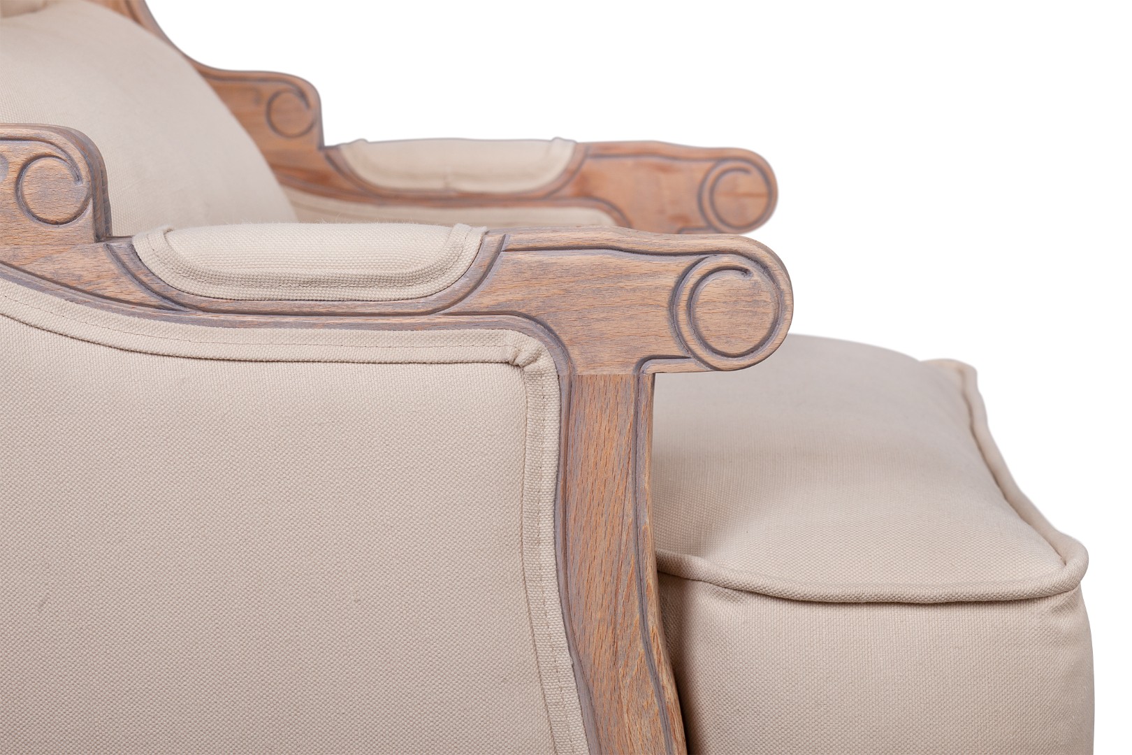 Классическое американское кресло Brody Beige в интерьере