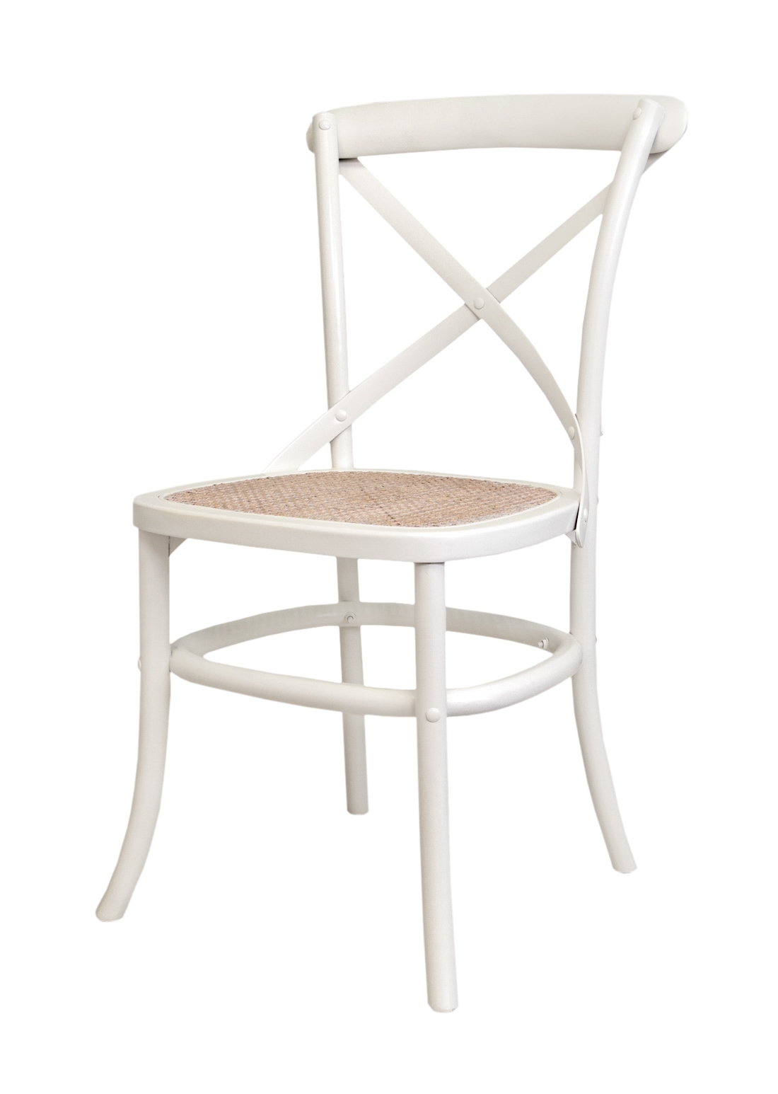 Стул ретро Cross Back White Ver.2 в интернет-магазине