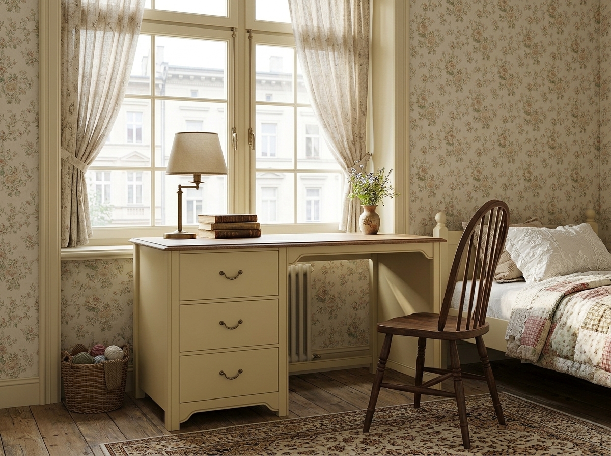 купить Рабочий стол с ящиками "Оливия (Olivia)" арт GB3002/1000