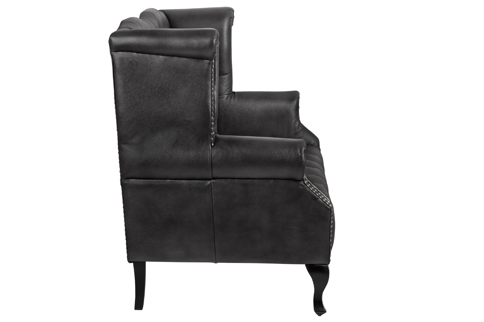 заказать Кожаный дизайнерский диван Royal Sofa Black