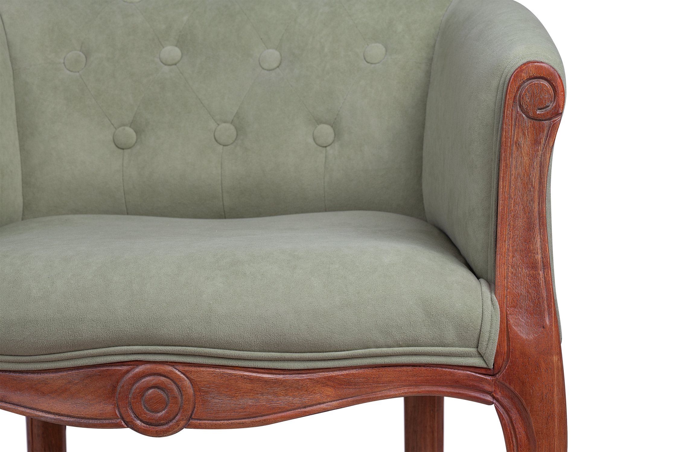 фото Кресло широкое Kandy Green Ver. 2 в интерьере