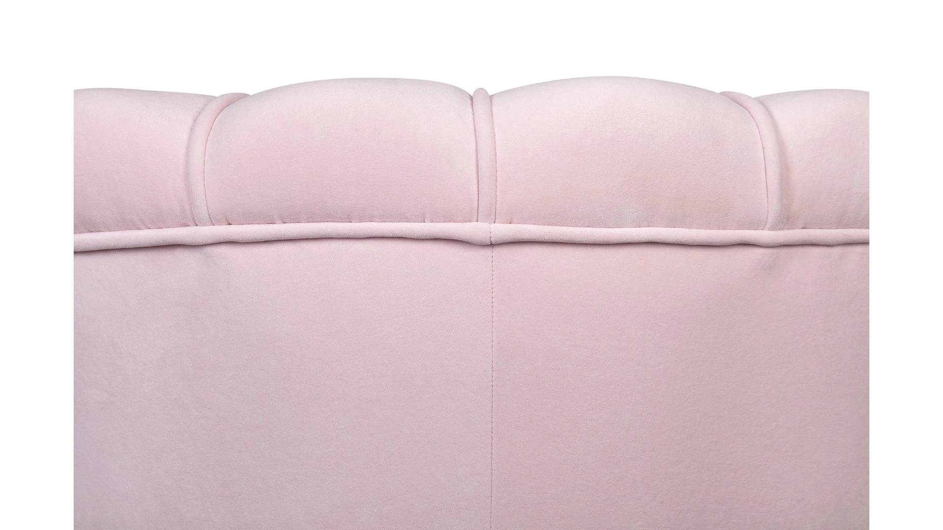 фото Низкое кресло ракушка Pearl розовый V2 на черных ножках