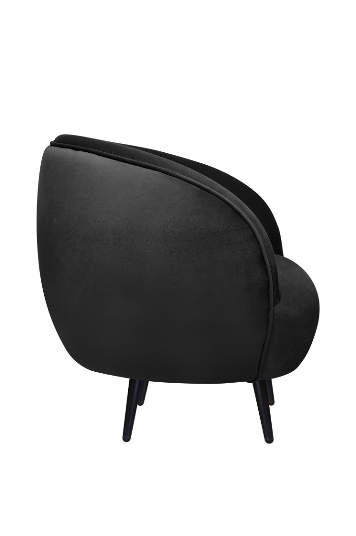 заказать Мягкое кресло для гостиниц Small Benee Black V2