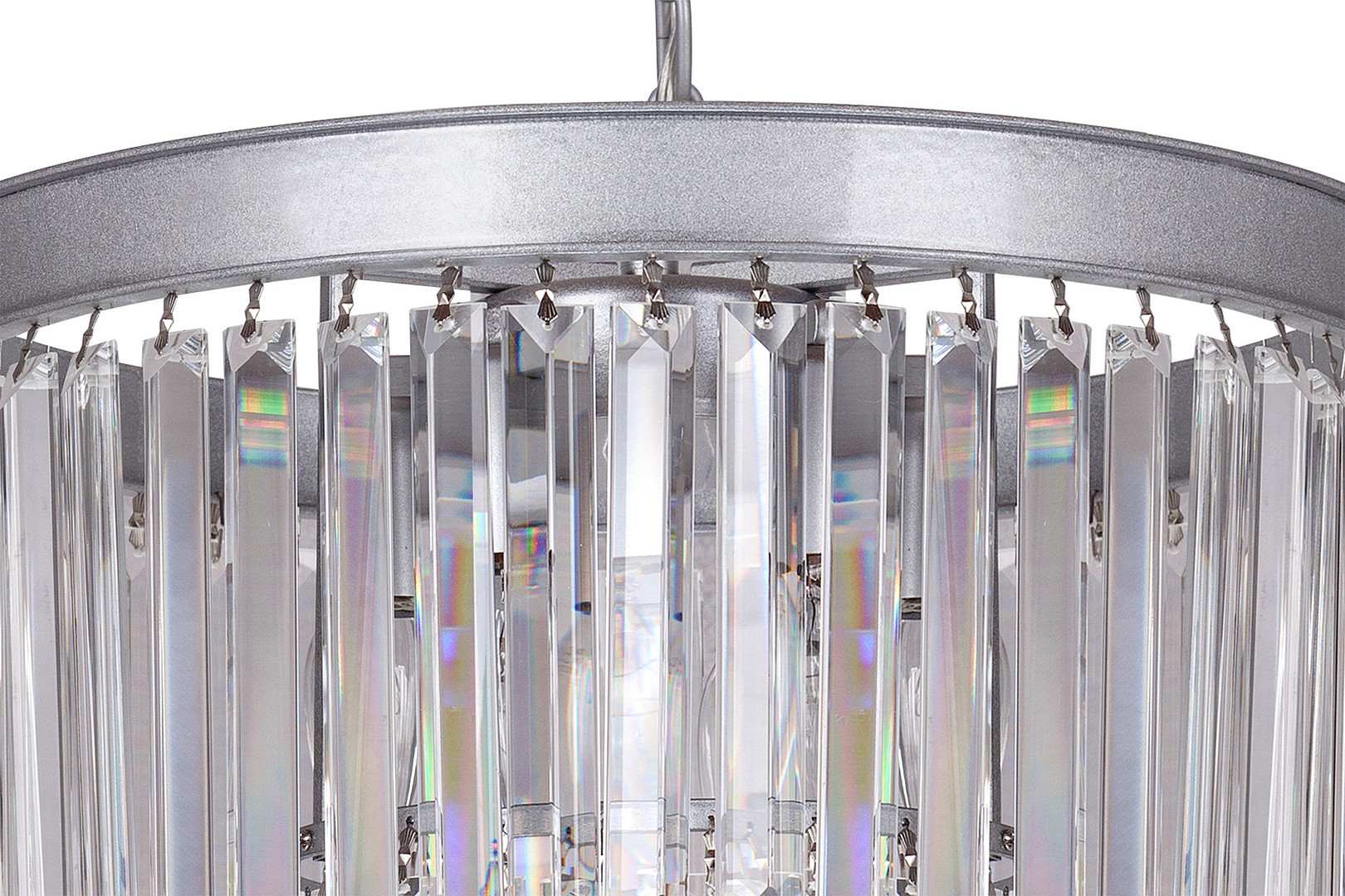 купить Люстра Odeon 2 Rings Silver