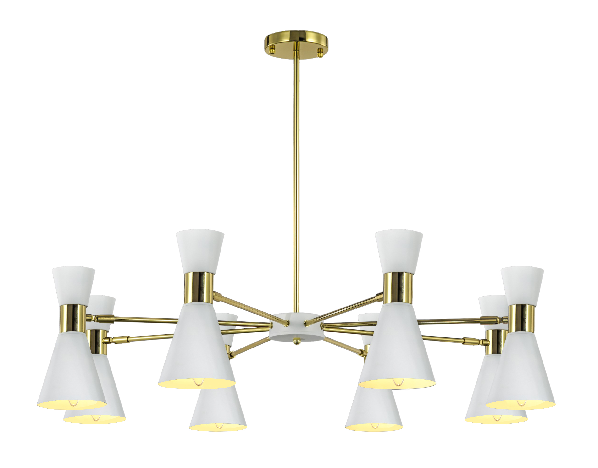 купить Люстра Elisium 8 White