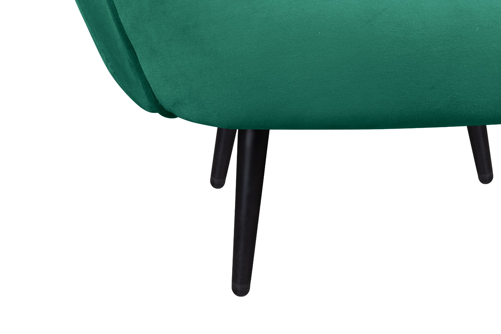 Кресло Benee Green V2 на черных ножках в интерьере