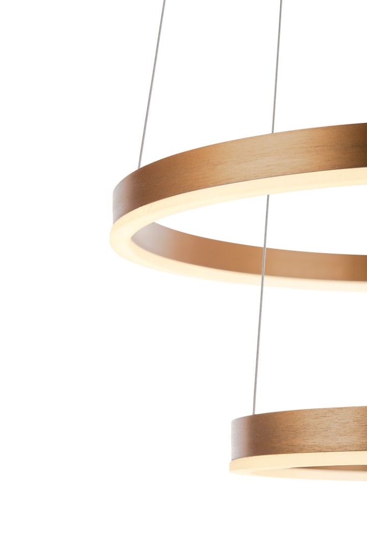 Люстра Orblaze 2 rings 1000 gold в интернет-магазине