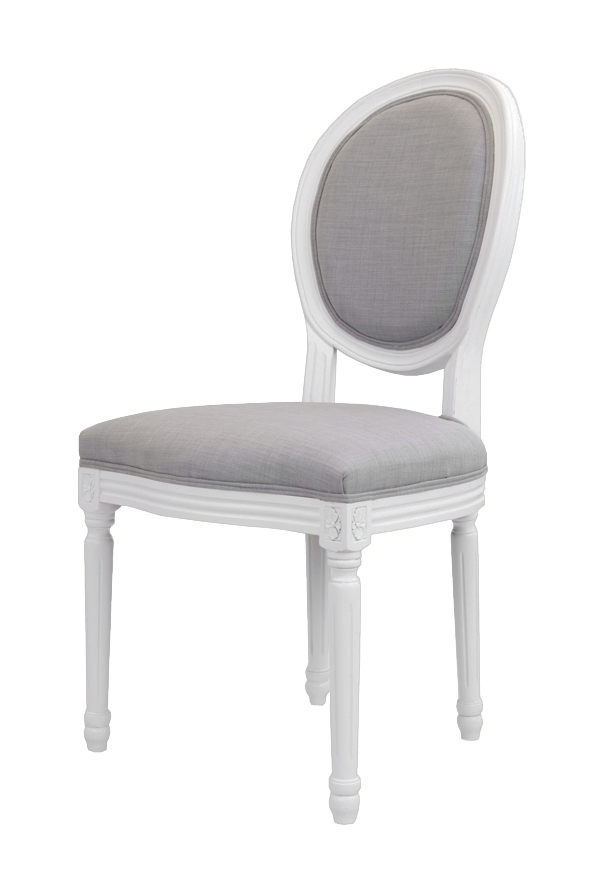 Дизайнерский обеденный стул Miro White and Grey в интернет-магазине