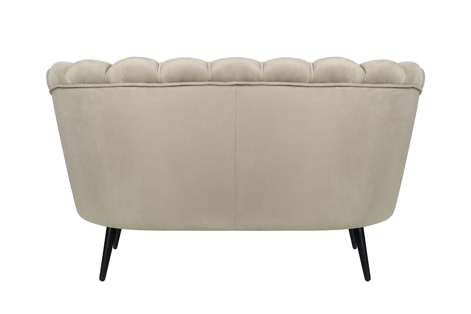 Дизайнерский диван Pearl Double Taupe на черных ножках в интернет-магазине