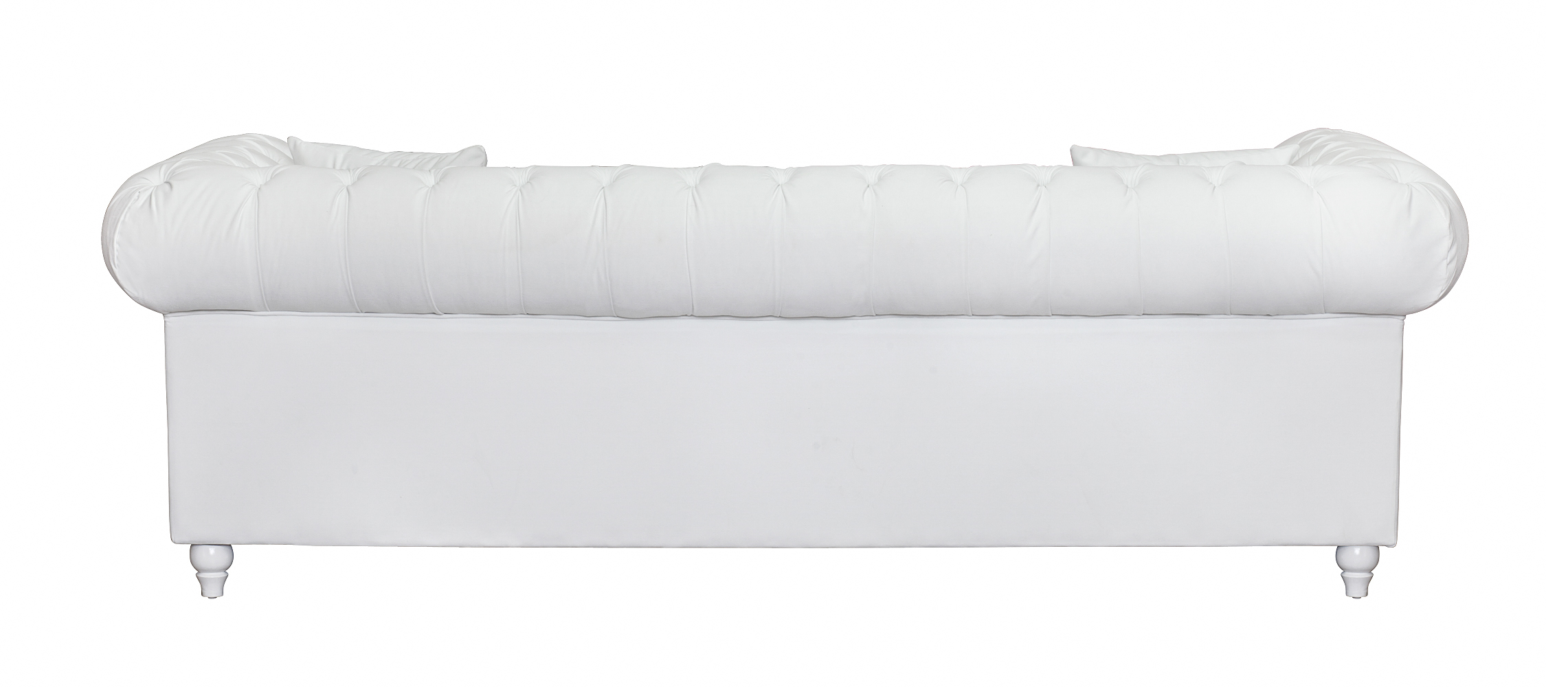 Трехместный прямой диван мягкий арт-деко Neylan белый в интернет-магазине в Москве Трехместный прямой диван мягкий арт-деко Neylan белый в интернет-магазине