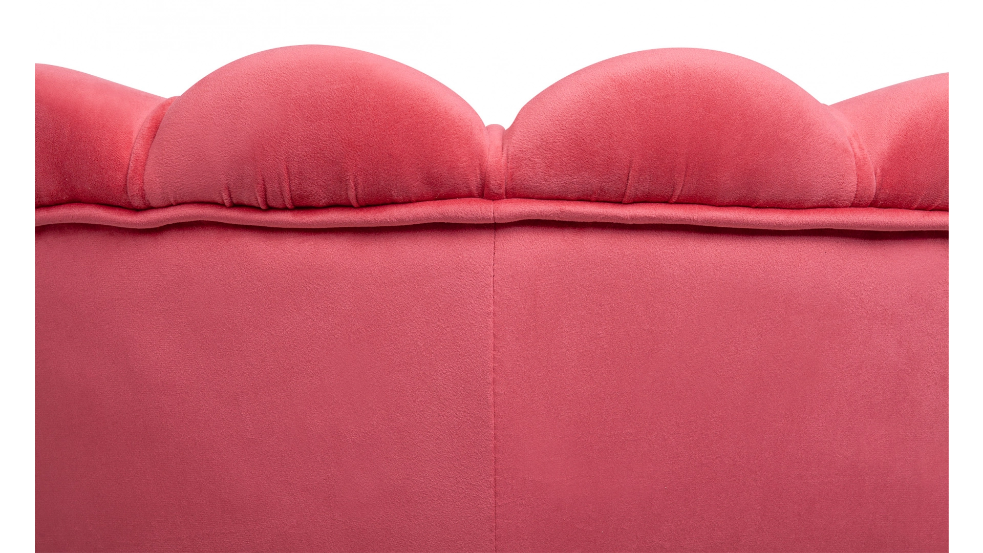 Кресло с пуфом ракушка Pearl Karmin в интернет-магазине