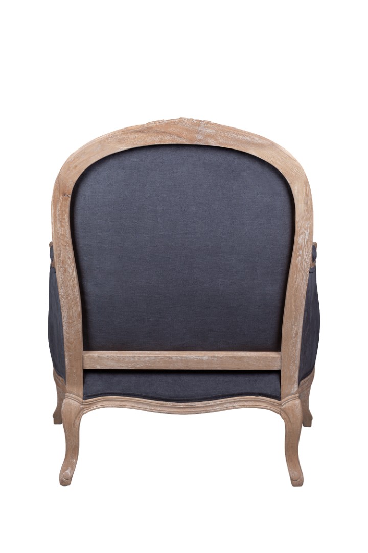 Мягкое кресло с подлокотниками Aldo Black в интернет-магазине