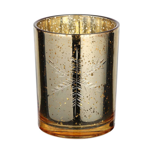 422501 Подсвечник рождественский LUKUT, стекло/золото, 100?125х100 мм в Санкт-Петербурге 422501 Подсвечник рождественский LUKUT, стекло/золото, 100?125х100 мм