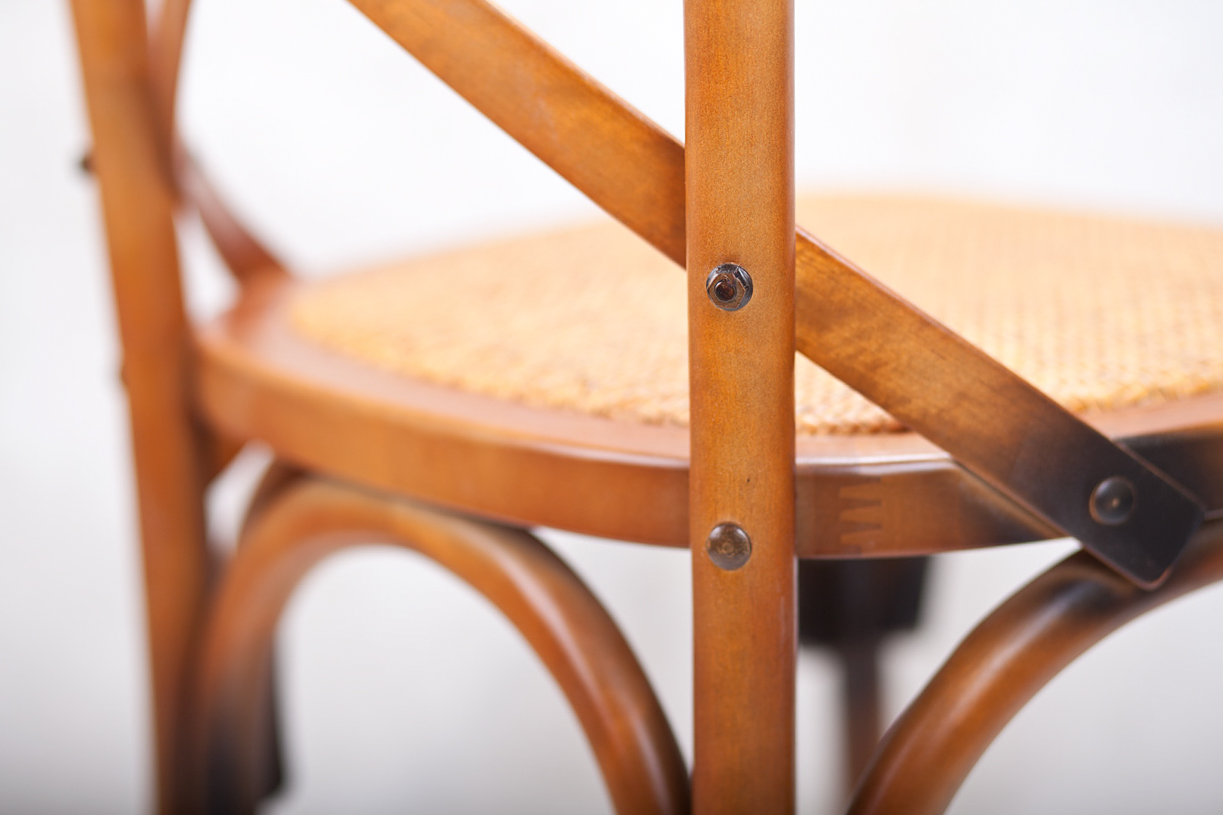 Стул ретро Cross Back Foxy в интерьере в Москве Стул ретро Cross Back Foxy в интерьере