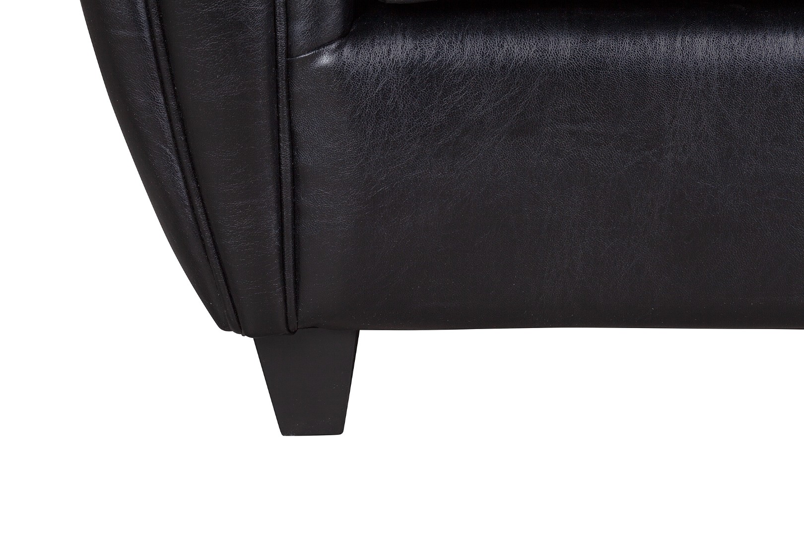 Кресло кожаное широкое Flog черное в интерьере в Москве Кресло кожаное широкое Flog черное в интерьере